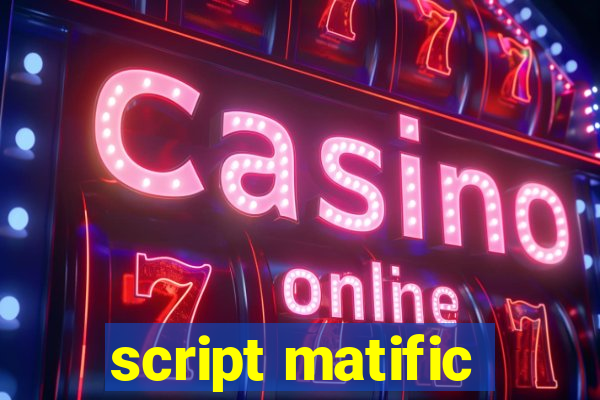 script matific